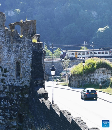Photo taken on June 14, 2022 shows a view of Luxembourg City, Luxembourg.(Photo: Xinhua)
