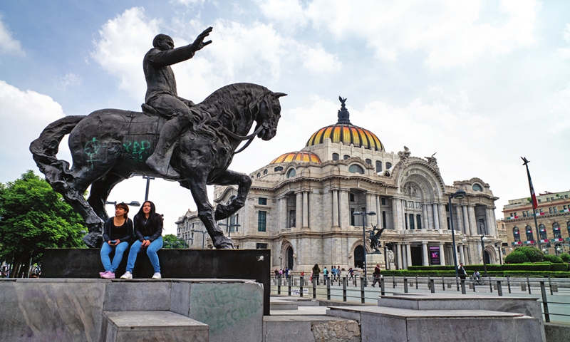 Palacio de Bellas Artes in Mexico City, Mexico, 2019 Photo: VCG