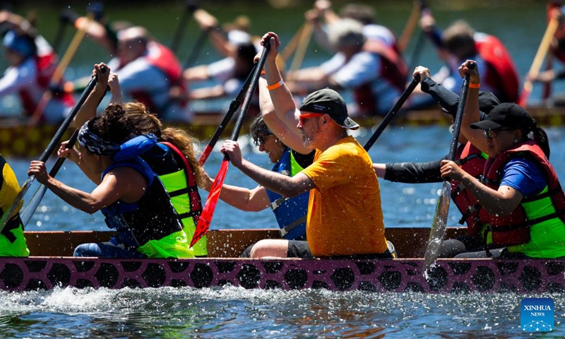 contestants compete during the 2022 toronto international dragon
