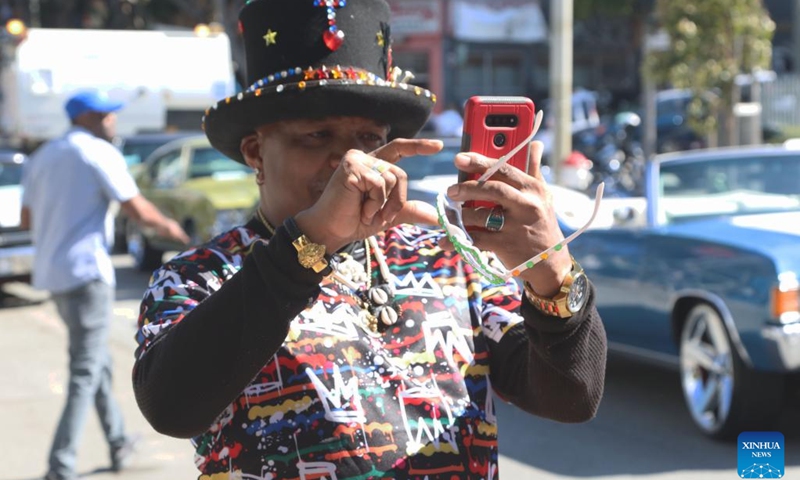 People take part in a celebration of Juneteenth in Prospect Park in the Brooklyn borough of New York, the United States, June 19, 2022. Celebrated on June 19, the holiday marks the day in 1865 when Union Major General Gordon Granger issued General Order No. 3 in Galveston, Texas, emancipating the remaining enslaved people in the state. For enslaved Americans in Texas, freedom came two and a half years after President Abraham Lincoln issued the Emancipation Proclamation.(Photo: Xinhua)
