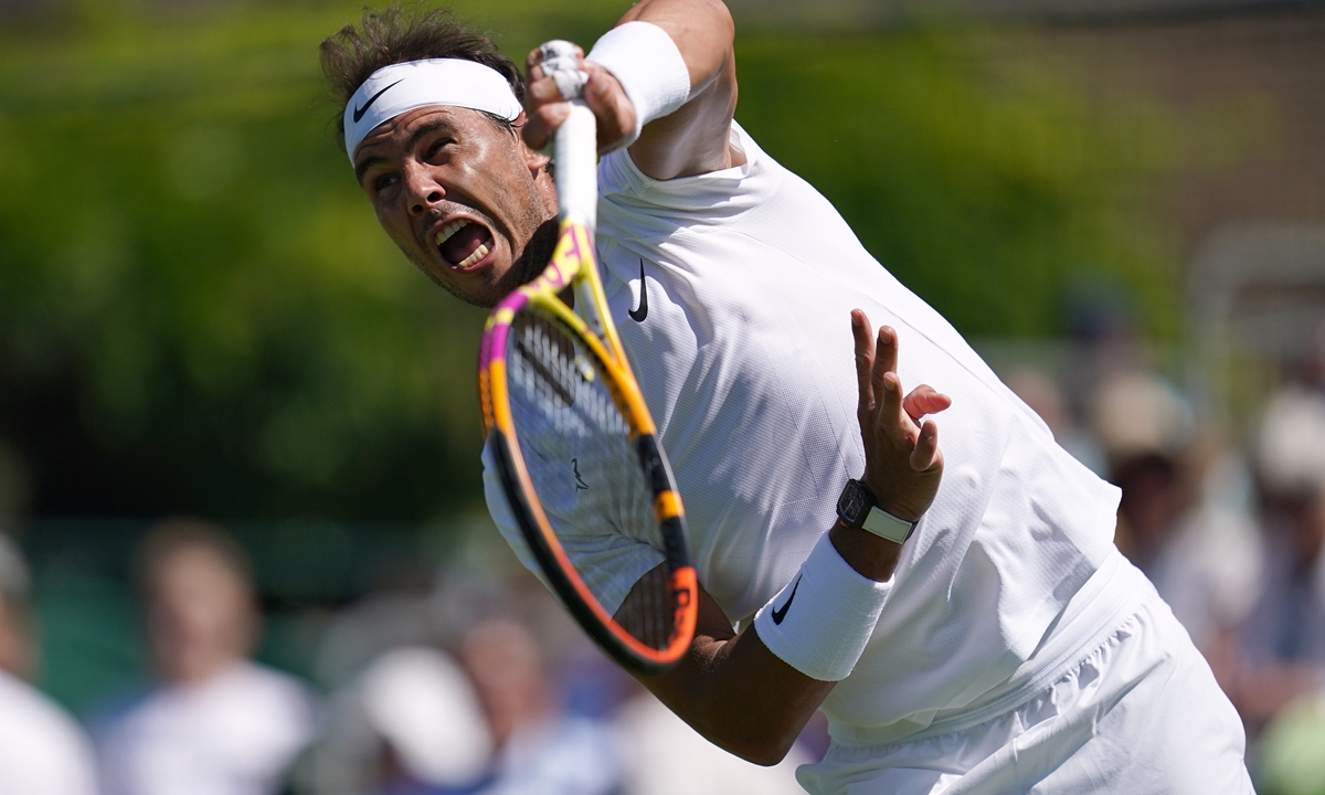Nadal's calendar Slam bid faces Djokovic challenge on grass - Global Times
