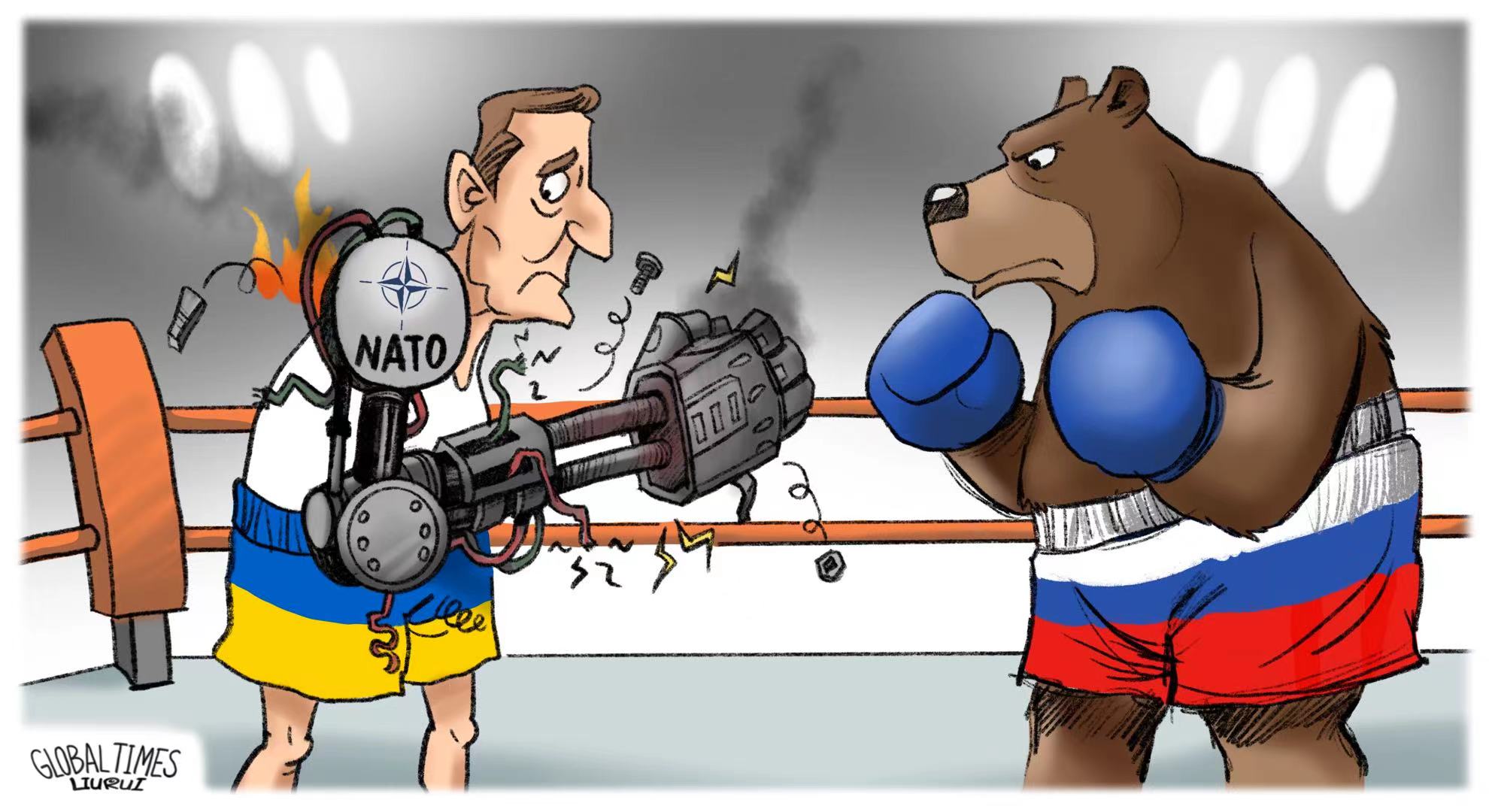 NATO's stamina wane Illustration: Liu Rui/GT
