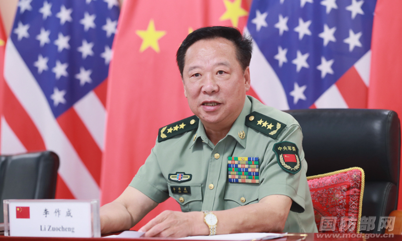 Chief of the Central Military Commission Joint Staff Department, General Li Zuocheng Photo: mod.gov.cn