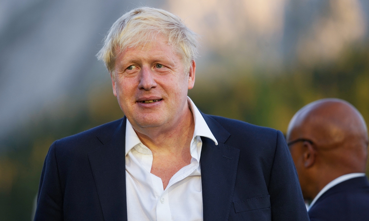 Boris Johnson Photo: AFP