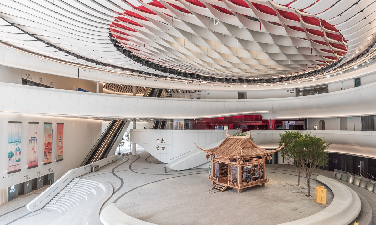 The Xiqu Centre in Hong Kong Photo: VCG 