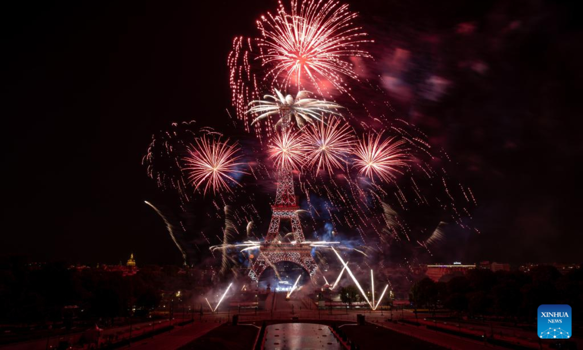 Bastille Day celebrated in Paris, France - Global Times