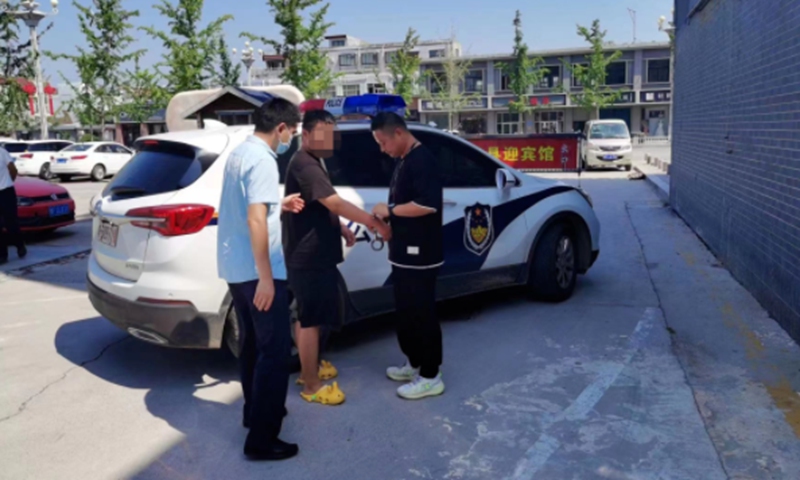 Two hackers in Tongling, a city in East China's Anhui Province, were arrested by local police after they had been released from prison for only five days. Screenshot of huanqiu.com