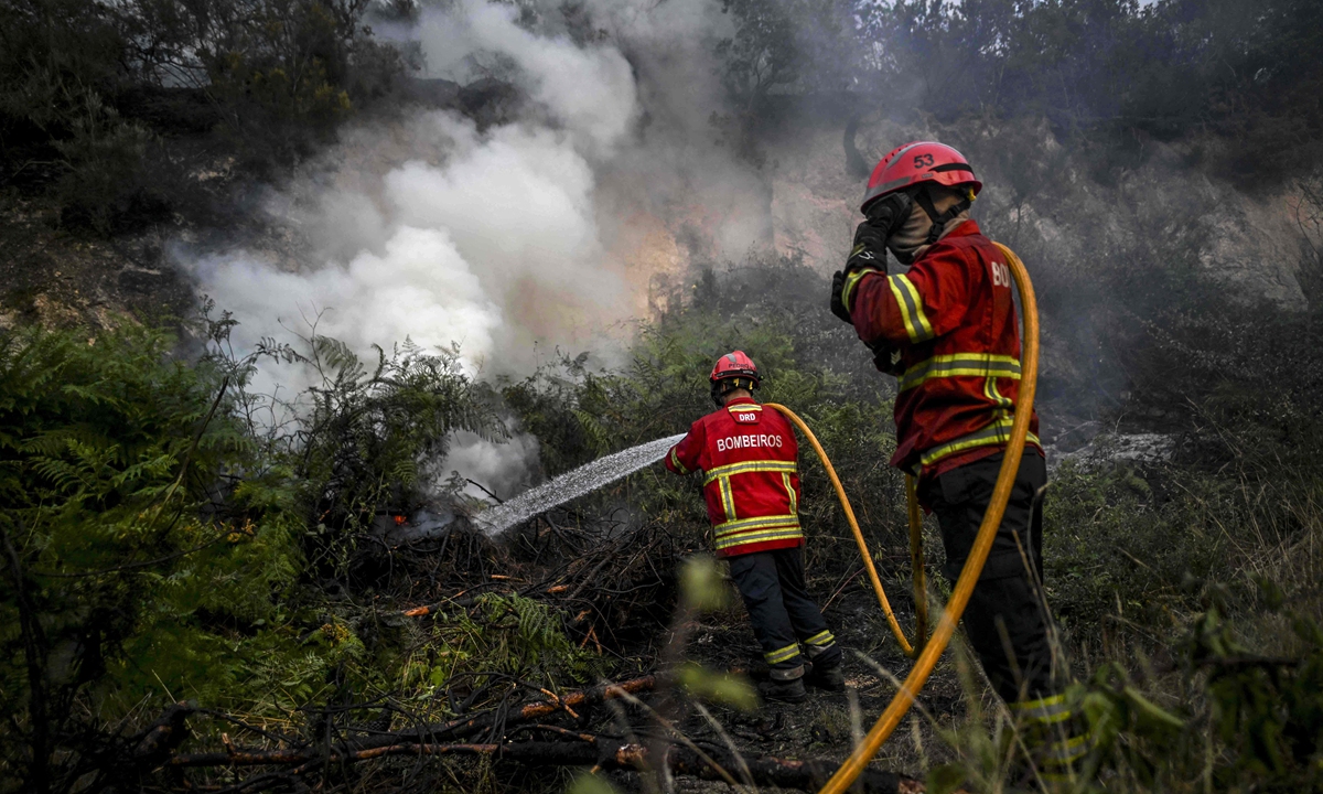 Portugal, France battle major forest fires - Vimarsana News