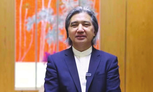 Wu Weishan, director of the National Art Museum of China Photo: Courtesy of Gao Bo
