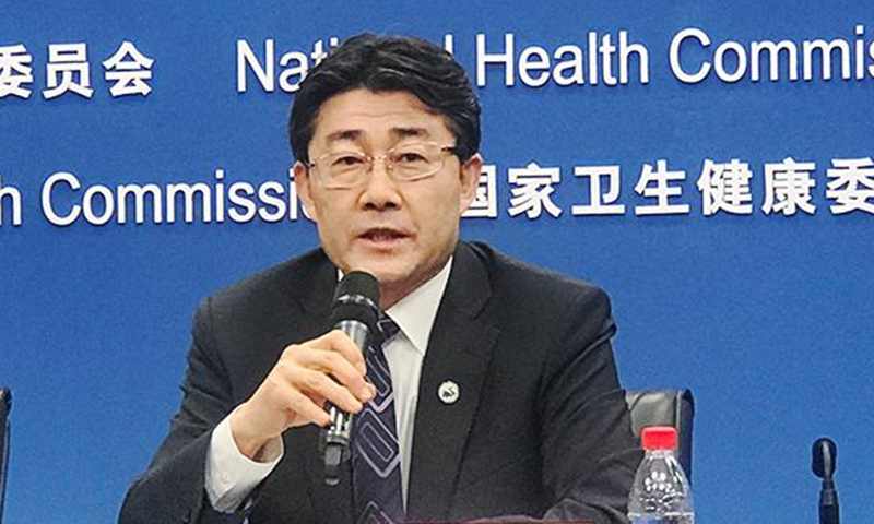 Gao Fu, director of the Chinese Center for Disease Control and Prevention Photo: China.org.cn
