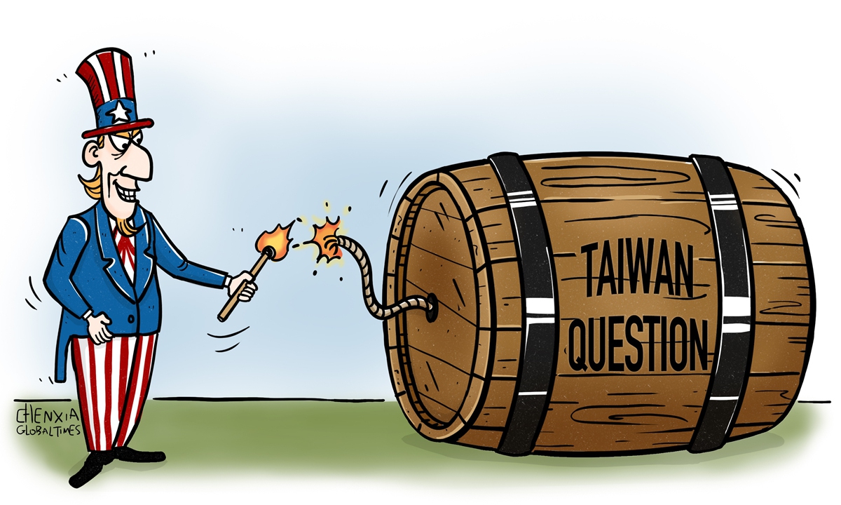 Taiwan question Illustration: Chen Xia/GT