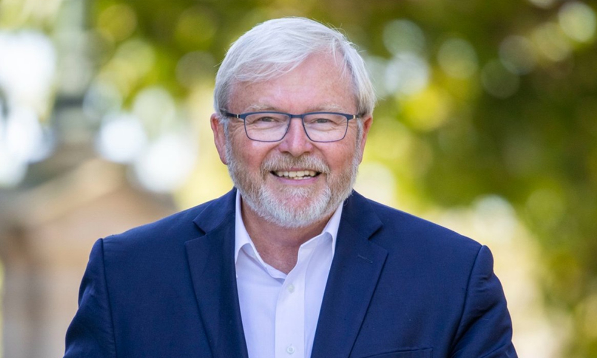 Kevin Rudd Photo: asiasociety.org