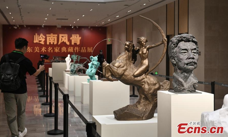 Photo shows exhibits at the Guangzhou branch of the National Archives of Publications and Culture in Conghua District of Guangzhou, south China's Guangdong Province, July 30, 2022. (Photo: China News Service/Chen Chuhong)
