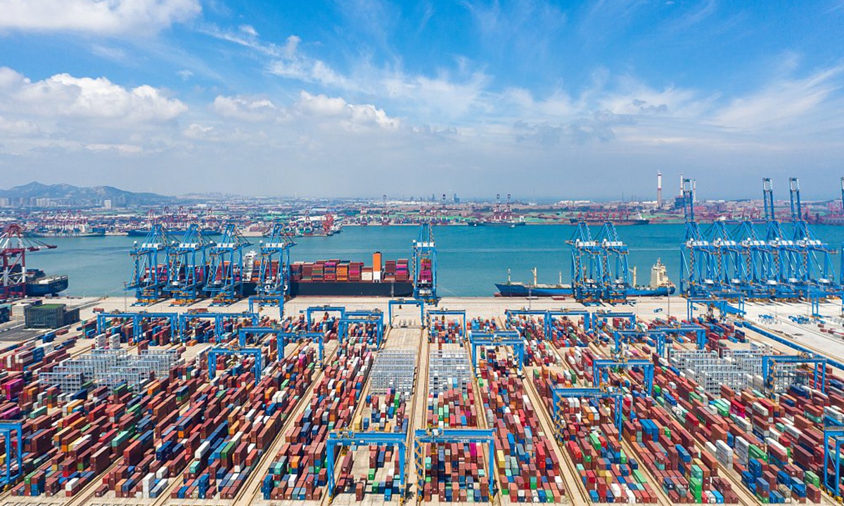 China's foreign trade volume reaches 23.6 trillion yuan ($3.49 trillion) in the first 7 months of 2022, maintaining double-digit growth.