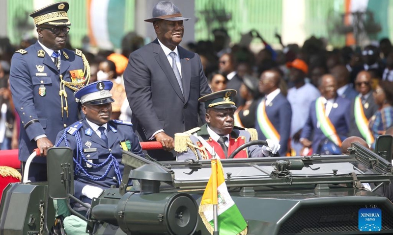 Military parade held to mark 62nd anniversary of Cote d'Ivoire's ...