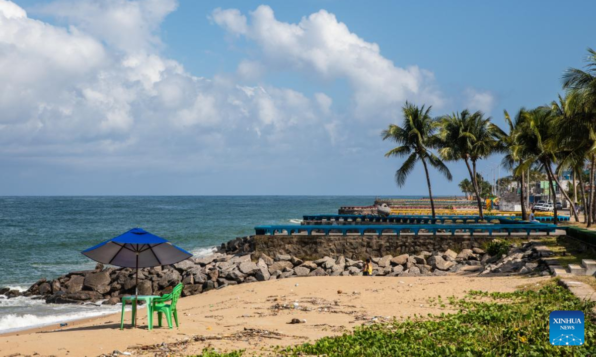 Photo taken on Aug 11, 2022 shows the seaside scenery in Olinda, Brazil. The Historic Centre of the Town of Olinda was inscribed on the UNESCO World Heritage List in 1982. Photo:Xinhua