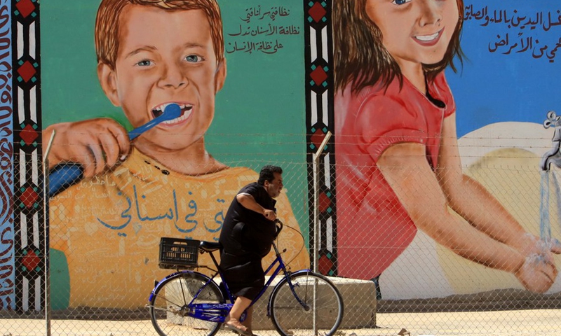 A Syrian refugee is seen at Zaatari refugee camps, Jordan, on Aug. 2, 2022.(Photo: Xinhua)