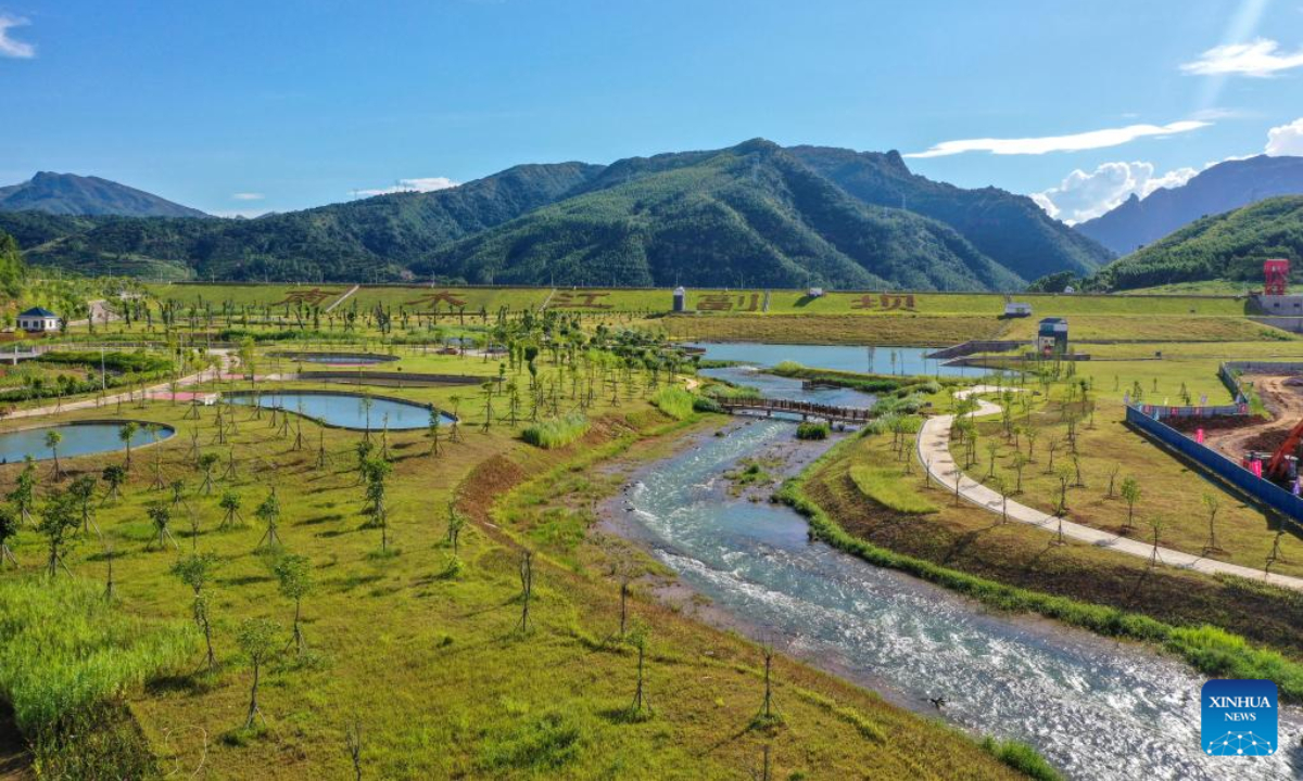 Hydropower Project For Multiple Purposes Under Construction In South 