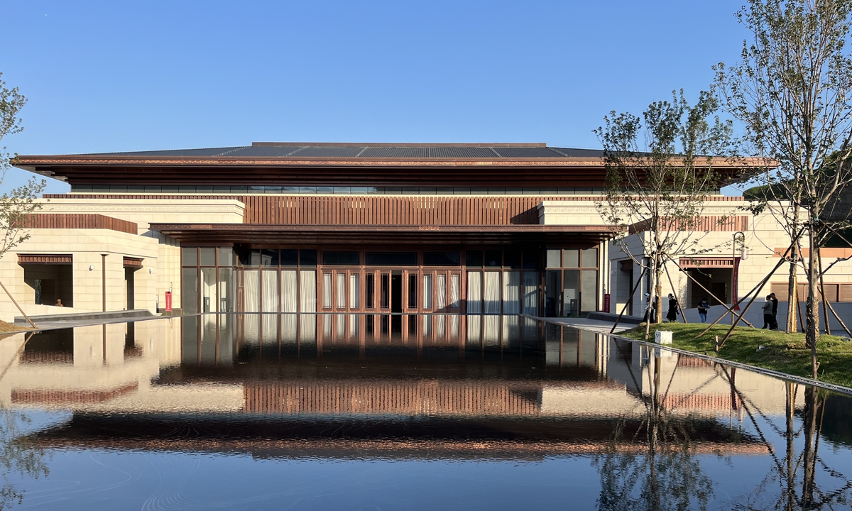 Headquarters of the National Archives of Publications and Culture in Beijing Photo: Xu Liuliu/Global Times