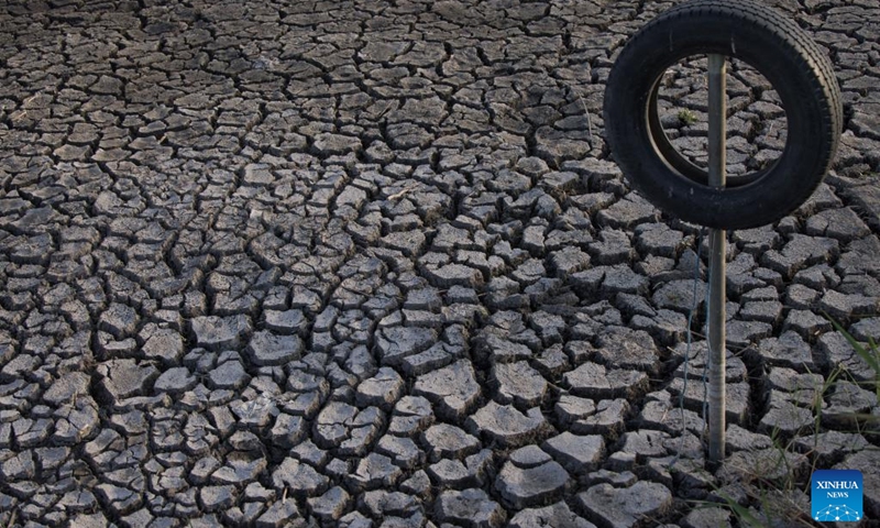 Photo taken on Aug. 18, 2022 shows a view of Lake Velence near Pakozd, Hungary.(Photo: Xinhua)