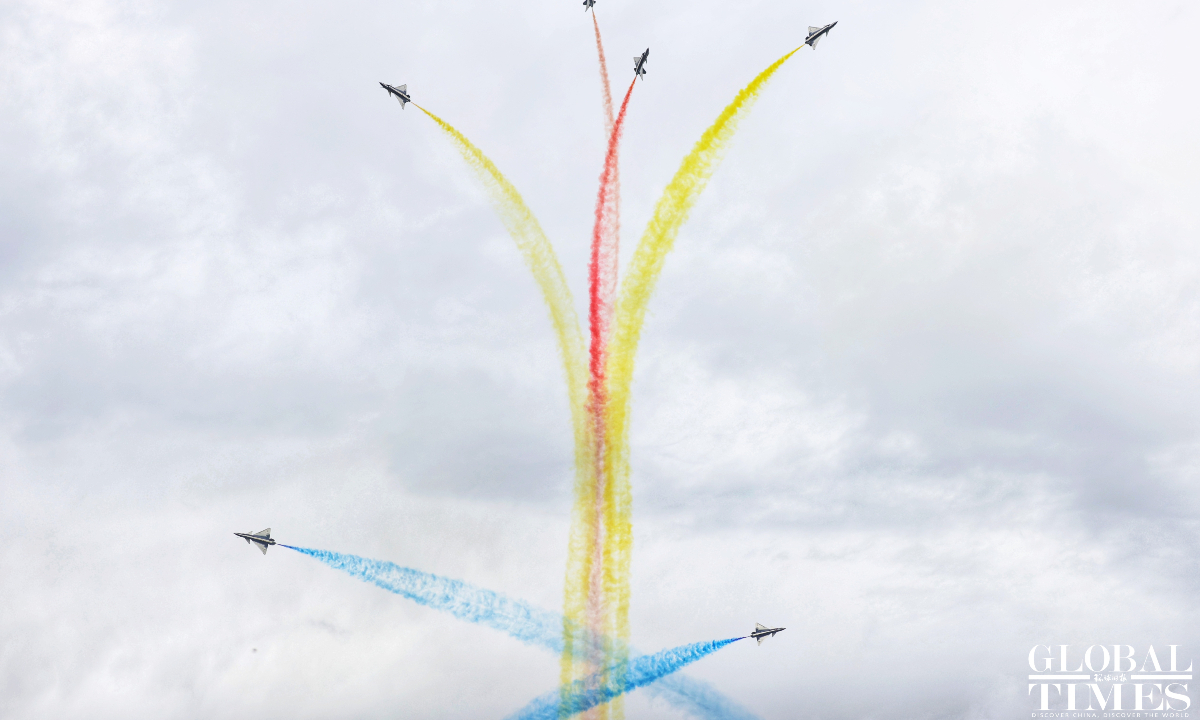 A glimpse of the 2022 Changchun Airshow - Global Times