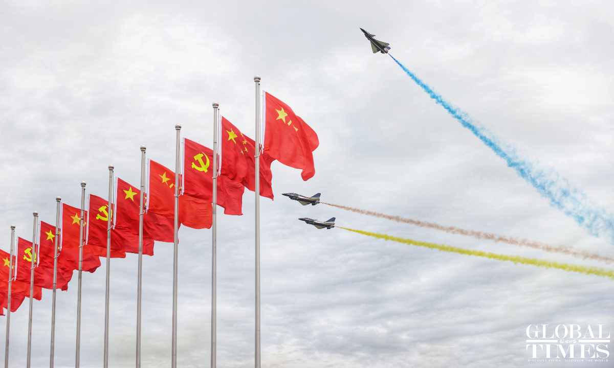 A glimpse of the 2022 Changchun Airshow - Global Times