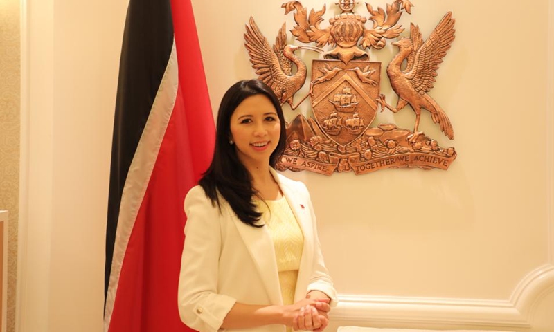 Analisa Low, Ambassador of the Republic of Trinidad and Tobago to the People’s Republic of China （Photo by Lu Ningyuan）