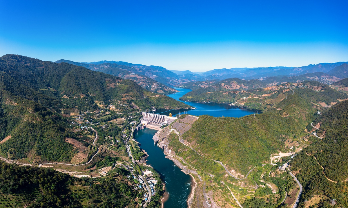 The Lancang River in Southwest China’s Yunnan Province Photo: VCG