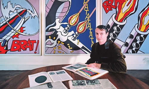 US artist Roy Lichtenstein Photo: IC
