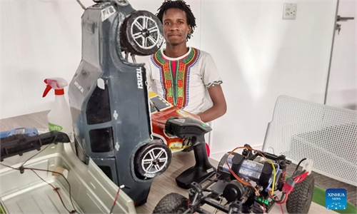 Young engineers in Namibia's hand-made toy cars open up new business opportunities