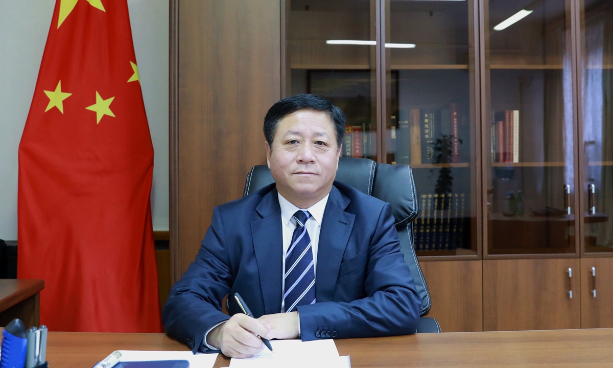 Ambassador Zhang Hanhui Photo: Courtesy of Chinese Embassy in Russia