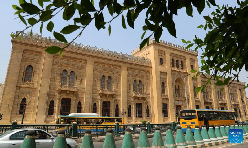 Photo taken on Aug. 31, 2022 shows Museum of Islamic Art in Cairo, Egypt. Museum of Islamic Art in Cairo, is considered to be one of the largest museums of Islamic art in the world, as it houses close to 100,000 antique Islamic artifacts.(Photo: Xinhua)
