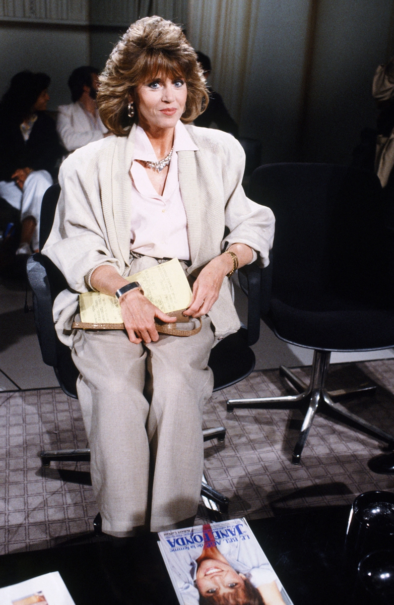 Actress Jane Fonda in 1985 Photo: AFP