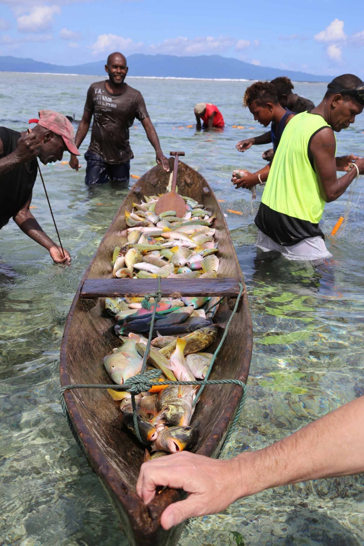 Solomon Islands Fishermen Photo: Courtesy of Embassy of the Solomon Islands to China