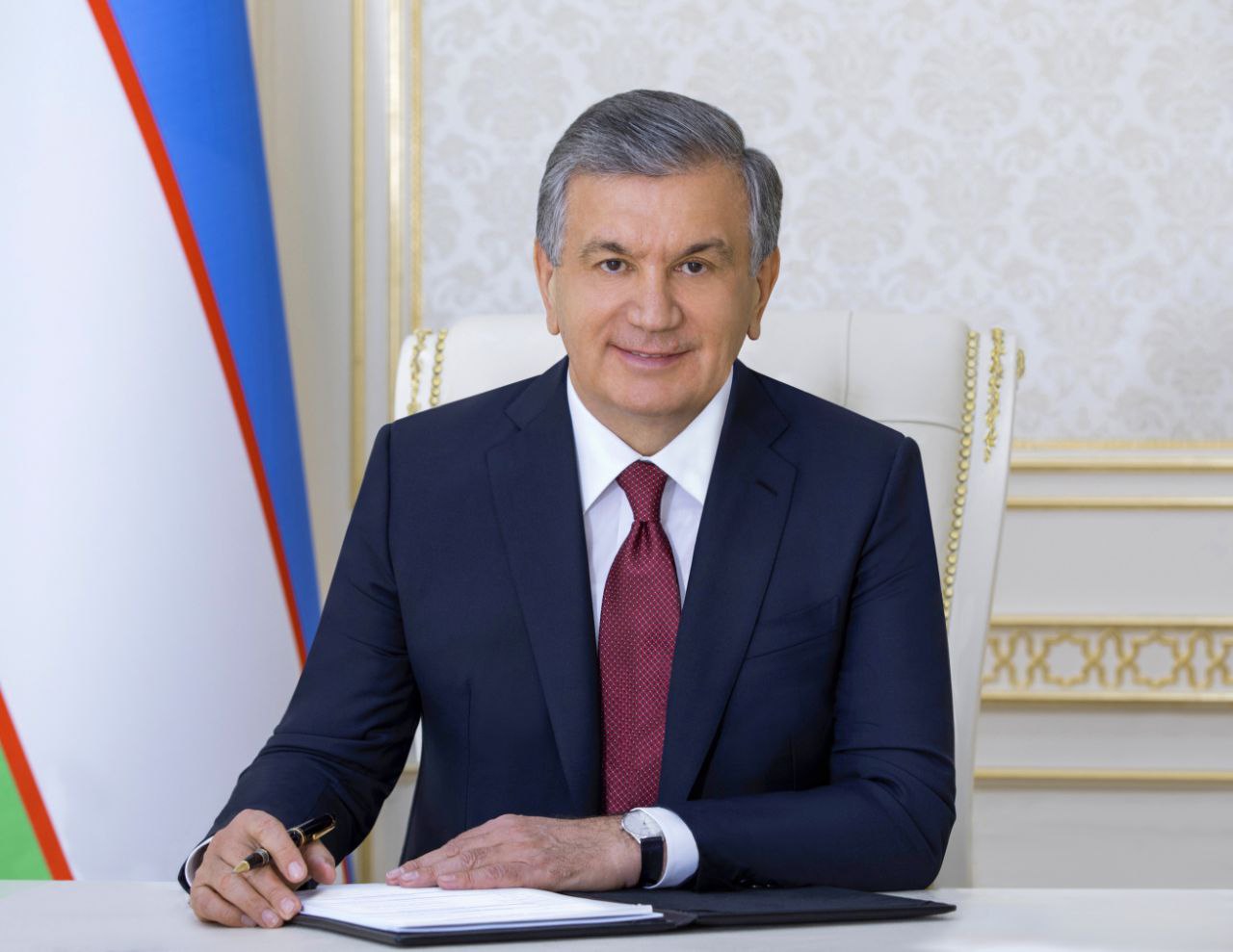 President of the Republic of Uzbekistan Shavkat Mirziyoyev Photo: Courtesy of Embassy?of?Uzbekistan in China