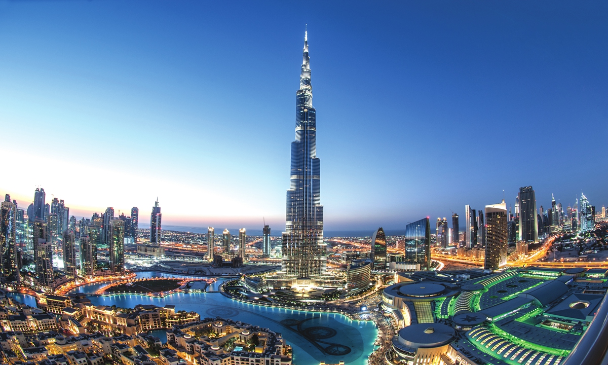 The Burj Khalifa in Dubai, United Arab Emirates. Photo: VCG