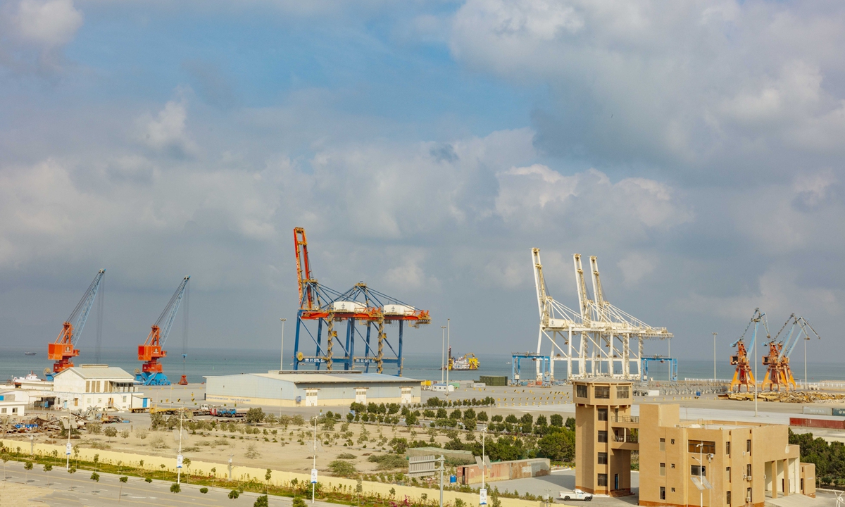 A view of Pakistan's Gwadar Port.Photo: VCG