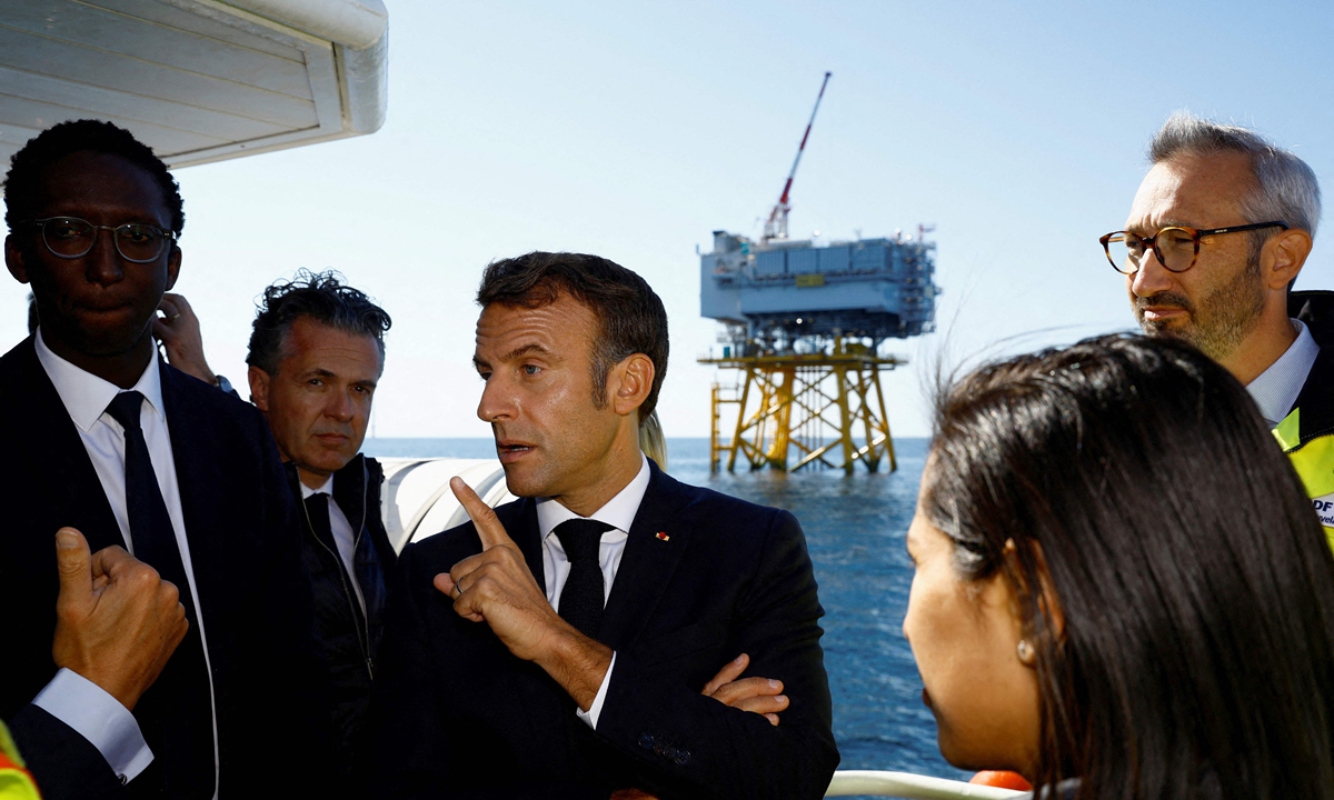 Macron says ‘no panic’ about possible French power cuts in winter