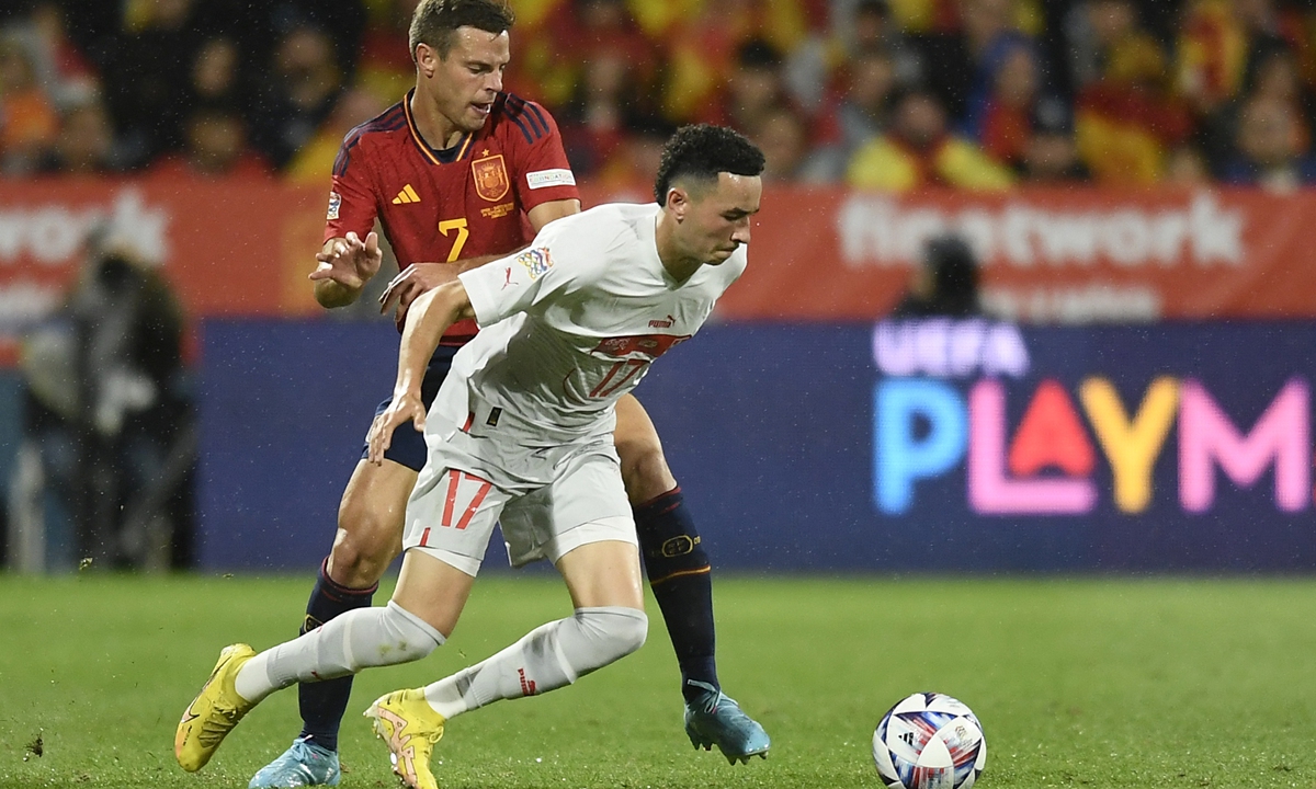 Spain upset by Switzerland - Global Times - Vimarsana News