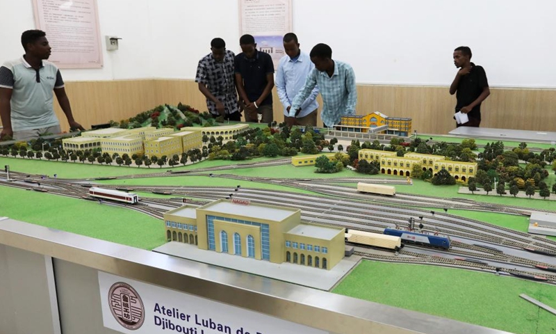 Students learn at the Djibouti Luban Workshop at Djibouti Industrial and Commercial School in Djibouti City, capital of Djibouti, on Sept. 19, 2022.Photo:xinhua