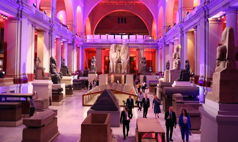 Take a night tour to Egyptian Museum - Global Times