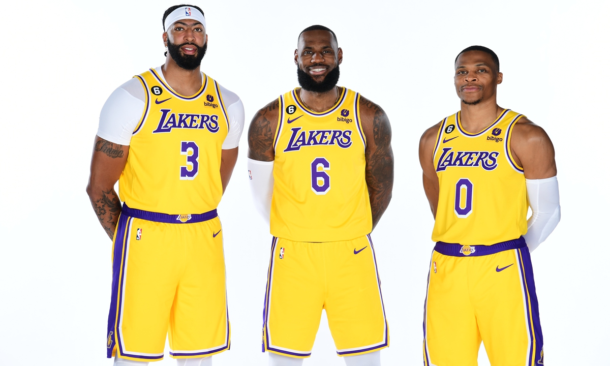 Los Angeles Lakers Big 3 Shirt