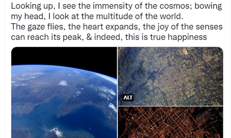 Italian female astronaut quotes famous ancient Chinese composition, wins praise on social media for excellent Chinese language skills - Vimarsana News