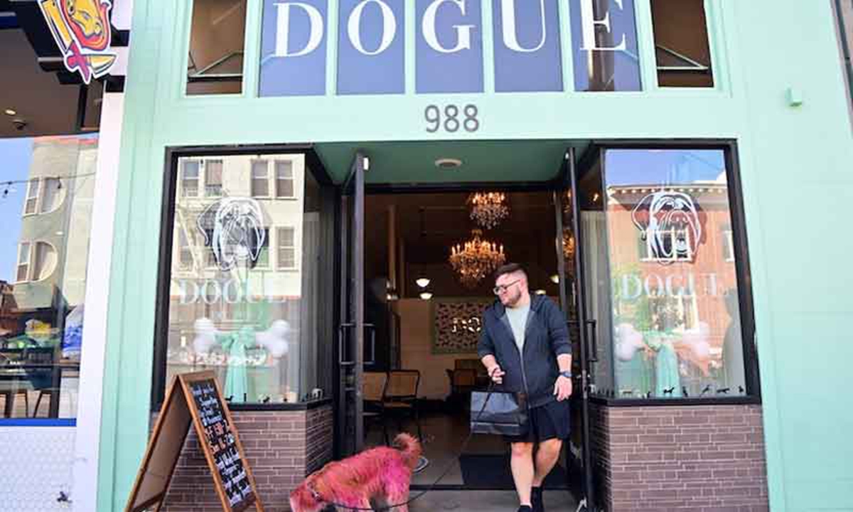 Dogue is run by Rahmi Massarweh, a classically trained chef who cut his teeth at a top San Francisco restaurant.Photo: AFP
