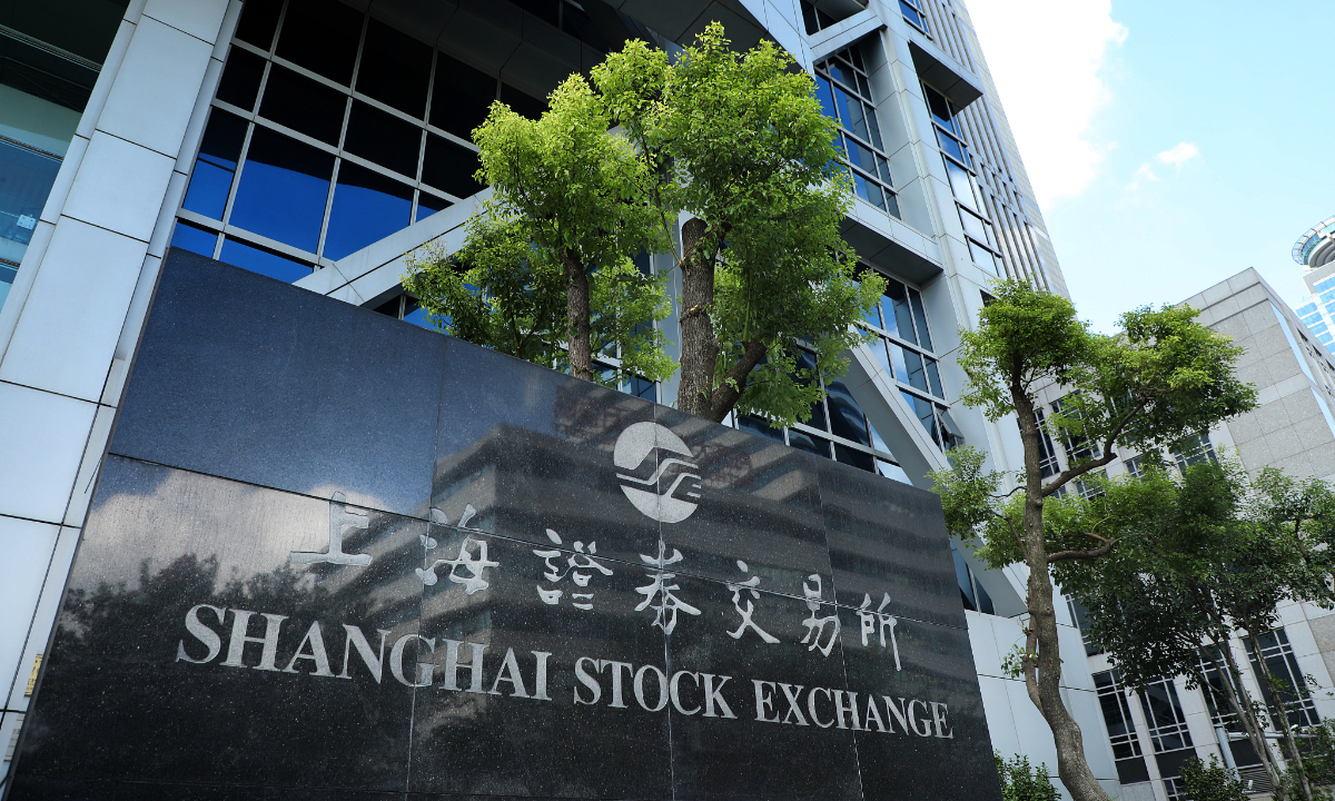 Shanghai Stock Exchange Photo:CFP

