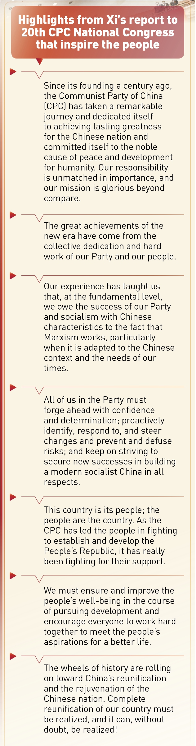 Highlights from Xi's report to 20th CPC National Congress that inspire the people Graphic:Global Times