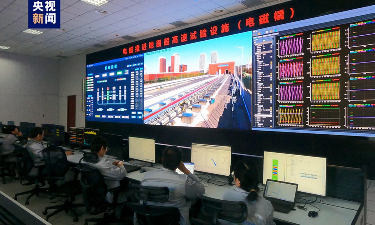 World's first electromagnet driven super speed experiment facility enters operation at E China's Shandong