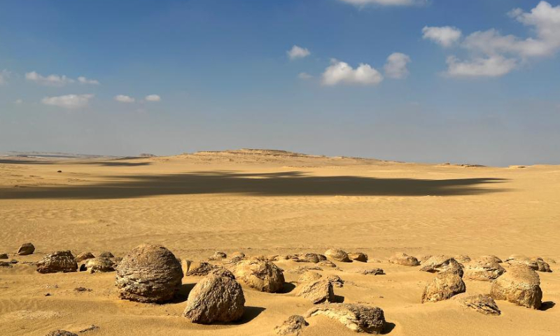 This photo taken on Oct. 29, 2022 shows the scenery in Fayoum, Egypt. Photo: Xinhua