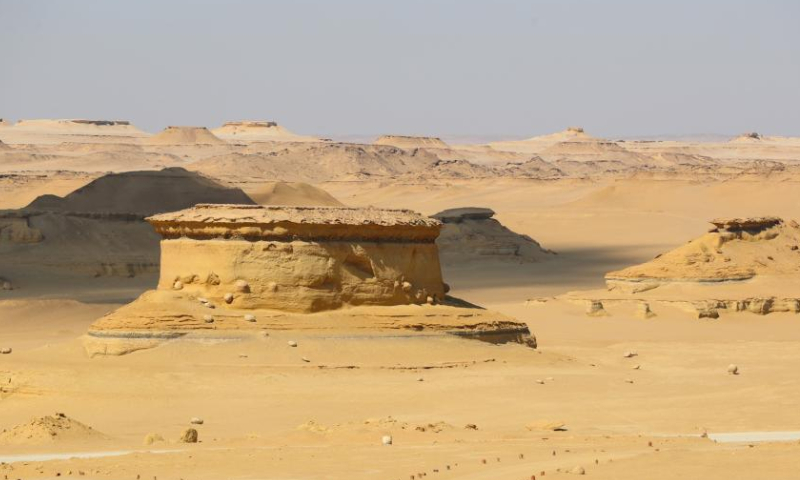 This photo taken on Oct. 29, 2022 shows the scenery in Fayoum, Egypt. Photo: Xinhua