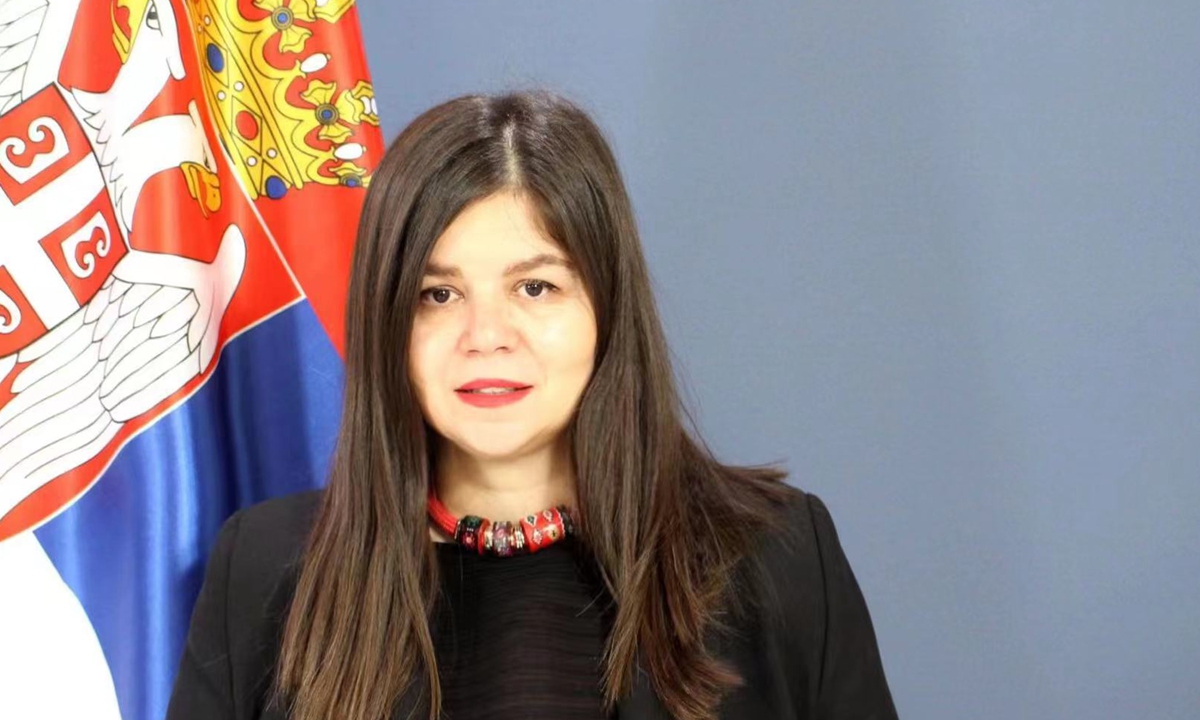 Serbian Ambassador to China Maja Stefanovic  Photo: Courtesy of Stefanovic
